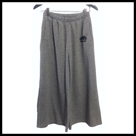 ROOTS Wide Leg Culottes in Salt & Pepper - Picture 1 of 8